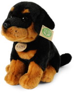Rappa Plyšový pes rotvajler sedící 30 cm, Eco-Friendly - Soft Toy