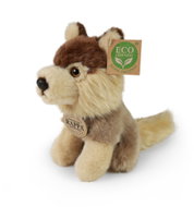 Rappa Plyšový vlk sedící 16 cm, Eco-Friendly - Soft Toy