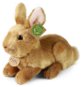 RAPPA Plyšový králík hnědý ležící 23 cm, Eco-Friendly - Soft Toy
