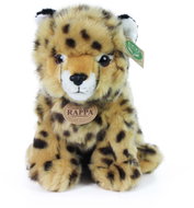 RAPPA Plush cheetah sitting 25 cm, Eco-Friendly - Soft Toy