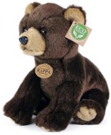 RAPPA Plyšový medvěd sedící 25 cm, Eco-Friendly - Plyšák