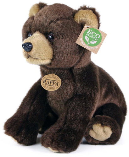 RAPPA Sitting Plush Bear 25cm - Soft Toy - Main image