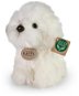 Soft Toy RAPPA Plyšový pes bišonek sedící 18 cm, Eco-Friendly - Plyšák
