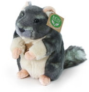 RAPPA Plush chinchilla standing 15 cm, Eco-Friendly - Soft Toy
