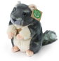 Soft Toy RAPPA Plush chinchilla standing 15 cm, Eco-Friendly - Plyšák