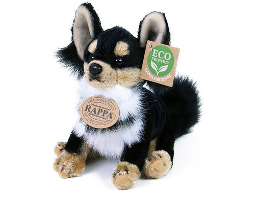 RAPPA Plush Chihuahua 15 cm, Eco-Friendly - Soft Toy - Main image
