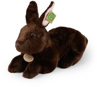 RAPPA Plush Brown Lying Rabbit 36 cm, Eco-Friendly - Soft Toy