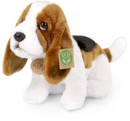 RAPPA Plush basset 32 cm, Eco-Friendly - Soft Toy
