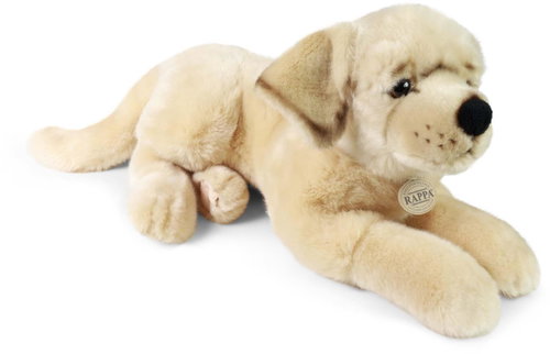 RAPPA Plush dog retriever lying 42 cm, Eco-Friendly - Soft Toy - Main image