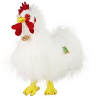 RAPPA Plush white standing rooster 33 cm, Eco-Friendly - Soft Toy
