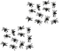 RAPPA Decoration spiders, Halloween, 6 cm, 24 pcs - Decoration