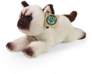 RAPPA Plush cat lying Himalayan 27 cm, Eco-Friendly - Soft Toy