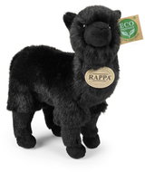 RAPPA Plush alpaca llama black 23 cm, Eco-Friendly - Soft Toy