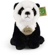 RAPPA Plyšová panda sedící 23 cm, Eco-Friendly, Soft collection  - Plyšák