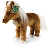 RAPPA Plush horse brown standing 23 cm, Eco-Friendly - Soft Toy