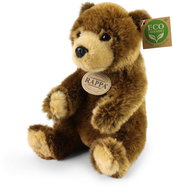 RAPPA Plush brown bear 19 cm, Eco-Friendly - Soft Toy