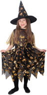 Rappa witch costume black and gold with hat (M) e-packaging - Costume