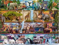 Ravensburger Království divokých zvířat 2000 dílků - Jigsaw Puzzle