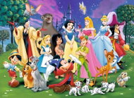 Ravensburger Pohádkové Disney postavy XXL 200 dílků - Jigsaw Puzzle