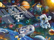 Ravensburger Vesmírný průzkum XXL 200 dílků - Jigsaw Puzzle