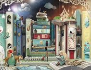Ravensburger Novel Avenue 2000 dílků - Jigsaw Puzzle