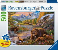 Ravensburger Divočina XXL 500 dílků - Jigsaw Puzzle