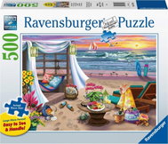 Ravensburger Na pláži Cabana XXL 500 dílků - Jigsaw Puzzle