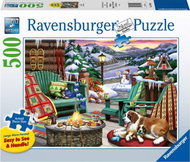 Ravensburger Útulná místa: Po celém dni XXL 500 dílků - Jigsaw Puzzle