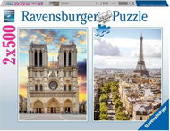 Ravensburger A Visit to Paris 2×500 Pieces - Jigsaw Puzzle