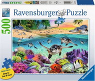 Ravensburger Želví mláďata XXL 500 dílků - Jigsaw Puzzle