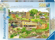 Ravensburger Útěk do Cotswolds 500 dílků - Jigsaw Puzzle