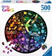 Ravensburger Circular Puzzle Colour Circle: World of Insects 500 Pieces - Jigsaw Puzzle