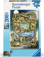 Ravensburger Ryby a plazi XXL 200 dílků - Jigsaw Puzzle