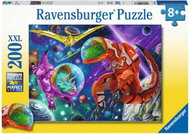 Ravensburger Dinosauři ve vesmíru XXL 200 dílků - Jigsaw Puzzle