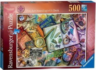 Ravensburger Archeologův stůl 500 dílků - Jigsaw Puzzle