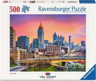 Ravensburger USA Jigsaw Nationals: Panorama Atlanty za soumraku 500 dílků - Jigsaw Puzzle