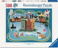 Ravensburger Old Town, Stockholm 500 Pieces - Jigsaw Puzzle