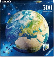 Ravensburger Kulaté puzzle Planeta Země 500 dílků - Jigsaw Puzzle