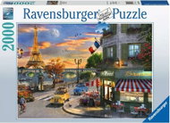 Ravensburger Západ slunce v Paříži 2000 dílků - Jigsaw Puzzle