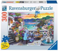 Ravensburger Západ slunce nad Santorini EXTRA 300 dílků - Jigsaw Puzzle
