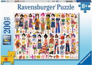 Ravensburger Květinové motivy XXL 200 dílků - Jigsaw Puzzle
