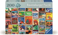 Ravensburger Známky z různých koutů světa 200 dílků - Jigsaw Puzzle