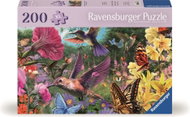 Ravensburger Svět kolibříků a motýlů 200 dílků - Jigsaw Puzzle