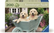 Ravensburger Zlatí retrívři 200 dílků - Jigsaw Puzzle