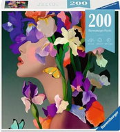 Ravensburger Moment: Květinová hlava Iris 200 dílků - Jigsaw Puzzle