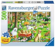 Ravensburger Psí park XXL 500 dílků - Jigsaw Puzzle