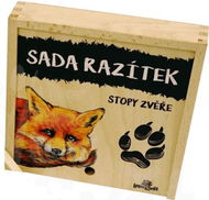 Razítka Lesní svět - stopy zvěře - Razítka pro děti
