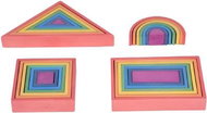 TickIt Set Rainbow Rainbow Architect Set - Building Set