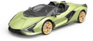 Siva RC auto Lamborghini Sian 1 : 12 zelená metalíza, proporcionálny RTR LED 2,4 GHz - RC auto