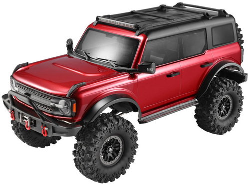 DF models RC Crawler DF-4S Varant 1:10 RTR metallic red - Remote Control Car - Main image